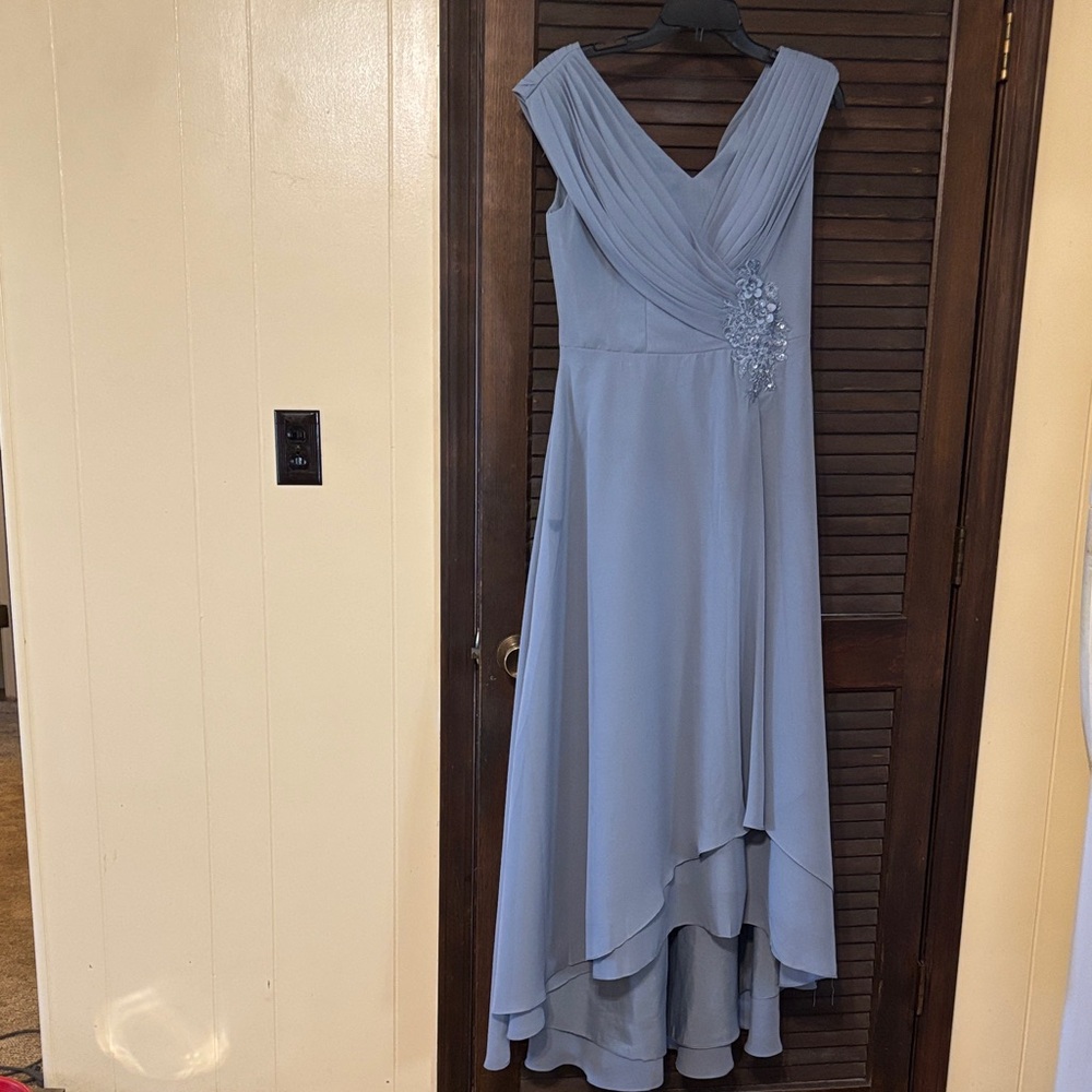 Elegant Blue Evening Dress